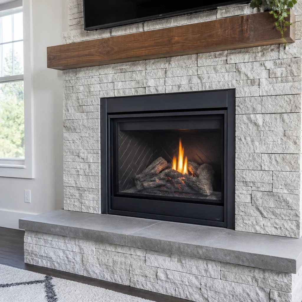 Gas fireplace service